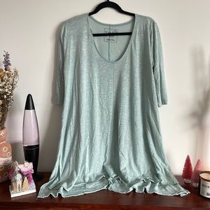 Free People Short Sleeve Tunic - Small